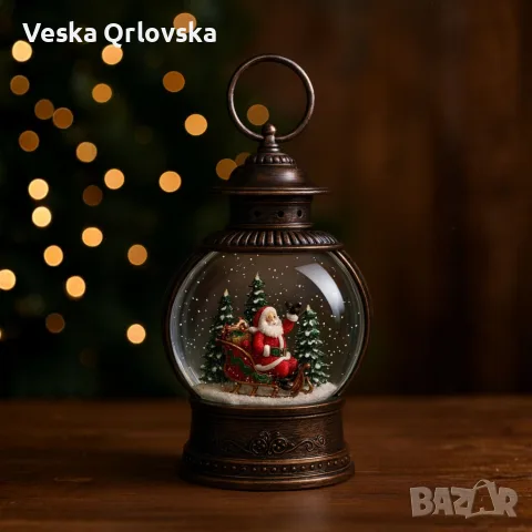 Коледен снежен глобус, снимка 13 - Декорация за дома - 56644362