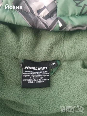 Детско зимно яке Minecraft, снимка 3 - Детски якета и елеци - 56642021