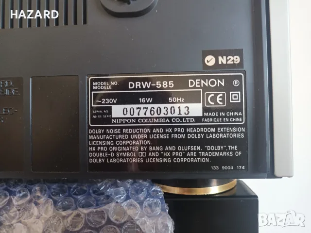 Denon DRW-585 Double deck, снимка 6 - Декове - 56610105