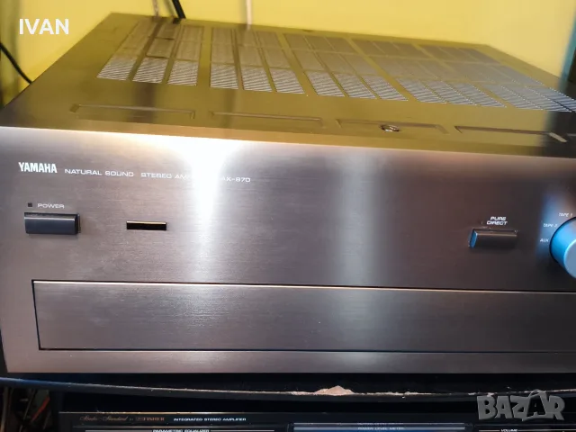 Продавам усилвател yamaha-ax-870, снимка 2 - Ресийвъри, усилватели, смесителни пултове - 56690823