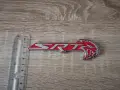 SRT Hellcat сребристо с червено емблема дясна, снимка 3