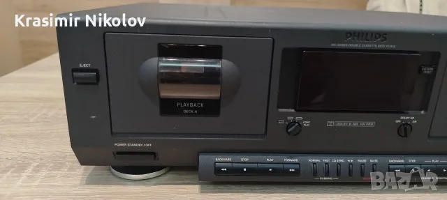 Двукасетен дек Philips CF 910 , снимка 3 - Декове - 56576295