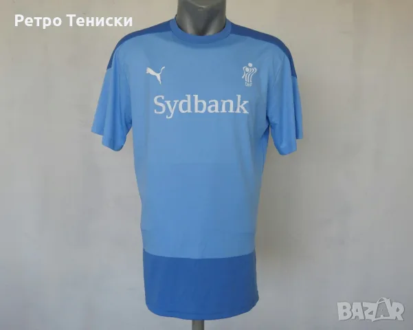 Тениска • тренировъчен модел • PUMA • синьо • размер XL • Мъже