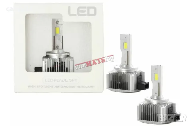 Лед крушки - Led система D1S за фабричен ксенон - 50W - Canbus 6000K