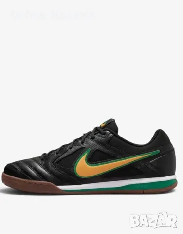 NIKE Gato Black/Yellow, снимка 6 - Маратонки - 56712733