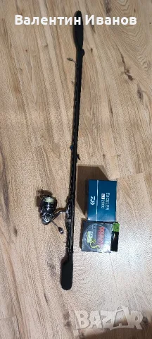 Last Cast Light Cast 1.98m, 1.5-12g със DAIWA Exceler LT 2000 влакно heary rize predator 8