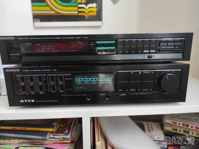 Система Kenwood - tuner + amp