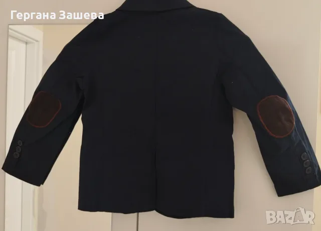 Детско тъмно синьо сако, снимка 2 - Детски якета и елеци - 56691470