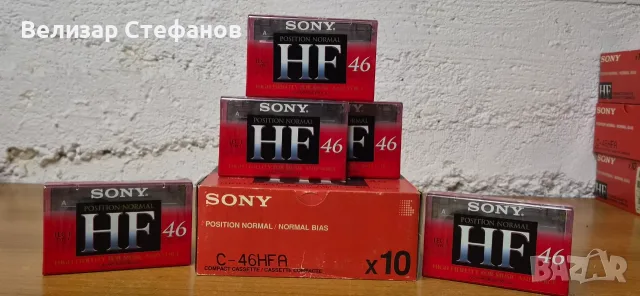 🎵 Sony HF 46 – Нови касети за запис | 170 броя