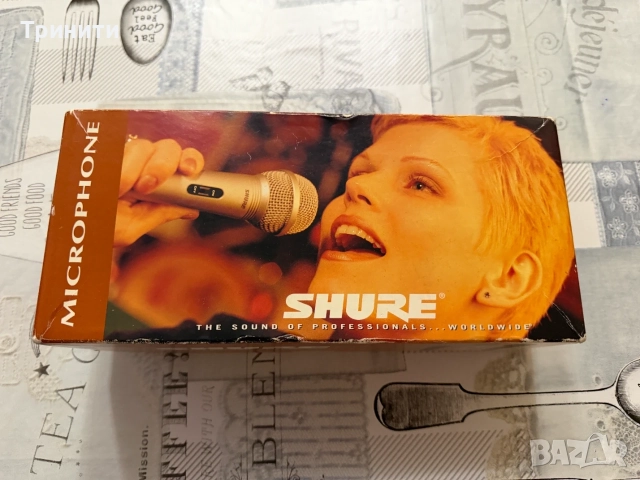SHURE C608 cardiod dynamic unidirectional микрофон, снимка 2 - Микрофони - 56584009
