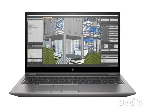 Работна станция HP ZBook Fury 15 G7 / i7-10850H / 32GB RAM / 512GB NVMe / Quadro RTX 3000 6GB / FHD