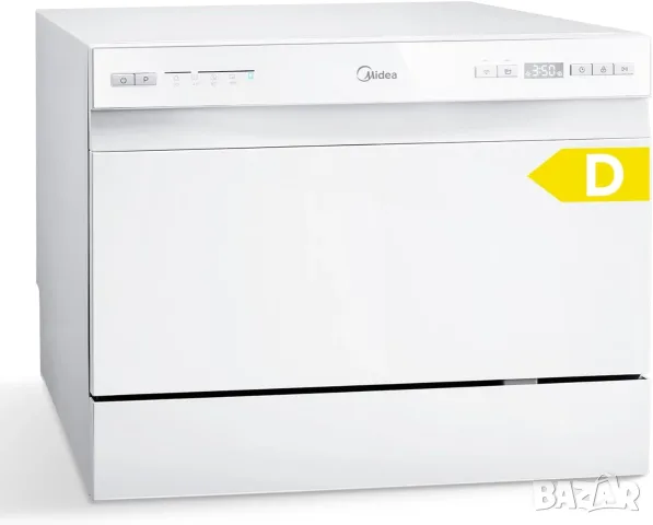 Съдомиялна Midea MDWTT0602MW-WE – 6 комплекта, WiFi, 47 dB - НОВА