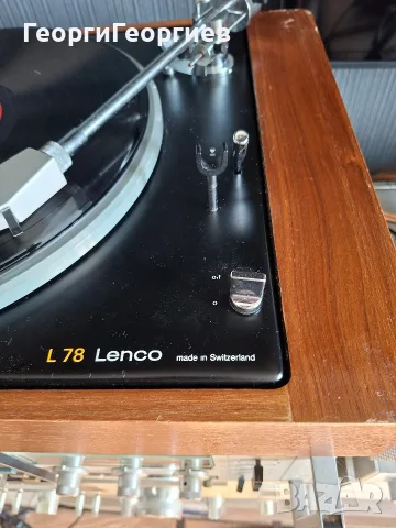 LENCO L 78 turntable. , снимка 4 - Грамофони - 56632771