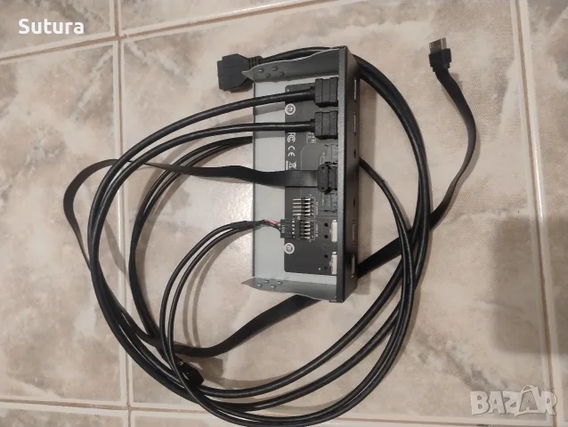 Нов 5.25" USB/audio панел