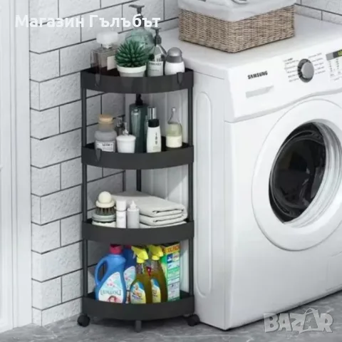 Ъглова въртяща се поставка Corner Storage Rack