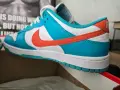 Маратонки Nike Dunk Low Retro White/Cosmic Clay-Dusty Cactus, снимка 8