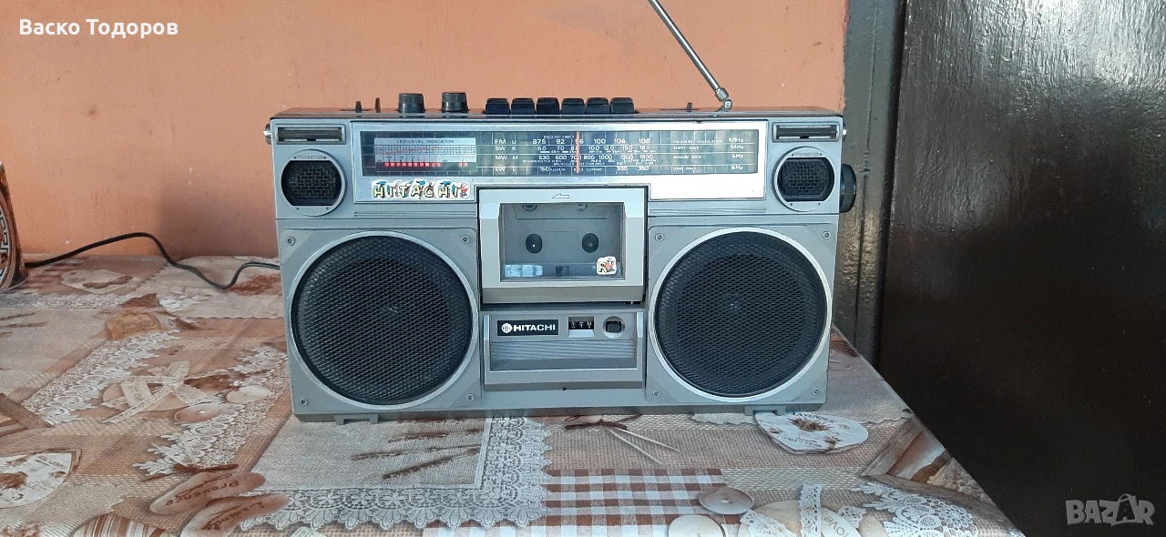 радиокасетофон Хитачи  TRK 7000E, снимка 1