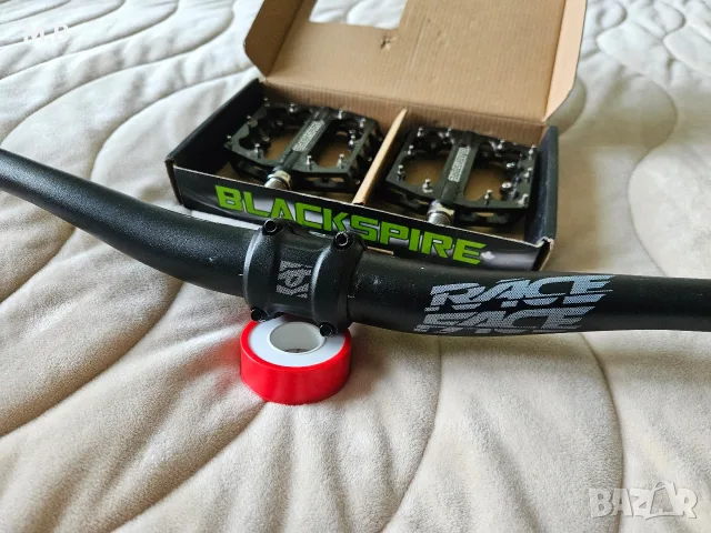 Freeride,enduro- кормило+ лапа + платформи, снимка 4 - Части за велосипеди - 56585155