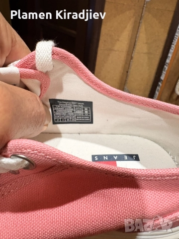 Дамски маратонки на платформа Tommy Hilfiger
