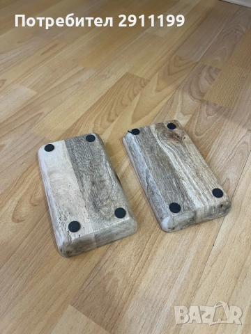 Дървена купа, 2бр, снимка 5 - Декорация за дома - 56681283