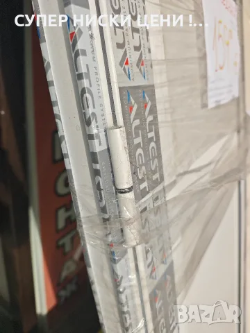 Нова алуминиева врата 70/200 бяла, снимка 4 - Врати за баня - 56681194