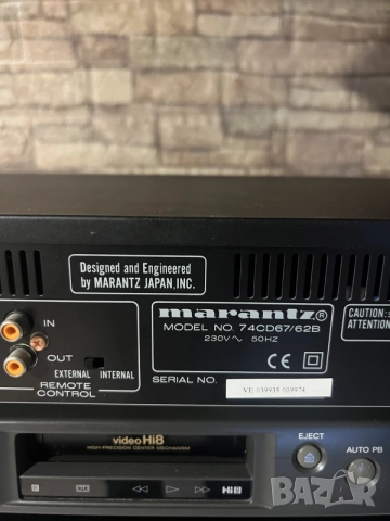 Marantz CD-67mkll, снимка 3 - Аудиосистеми - 56553672