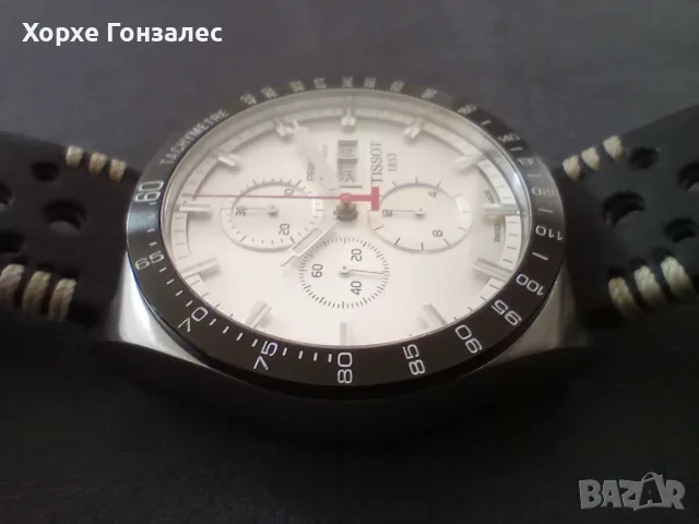 Tissot PRS 516 Automatic Chronograph, 45mm, снимка 6 - Мъжки - 56727904