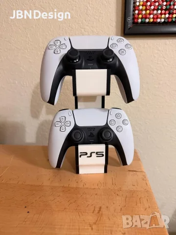 Двойна стойка за PS5 контролери