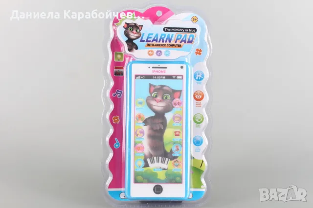 Смарт телефон с тъч бутони (на говорещия котарак Том/My Talking Tom)