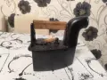 Рядък модел ютия на жар , снимка 2