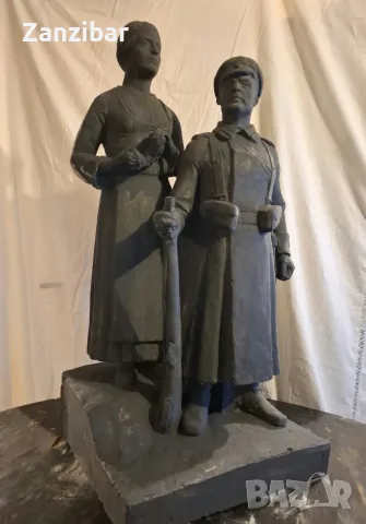 Кирил Шиваров - Войнишки паметник, снимка 3 - Статуетки - 56660804