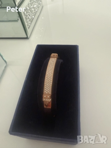 гривна Swarovski, снимка 5 - Гривни - 56561599