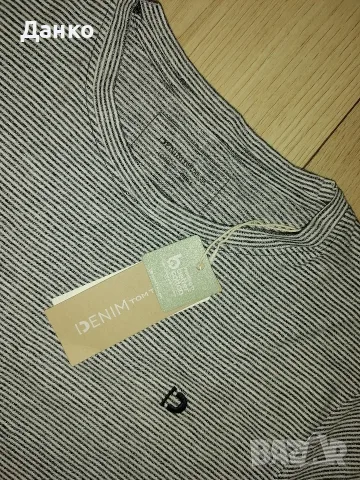  Нова тениска DENIM Tom Tailor, снимка 3 - Тениски - 56750248
