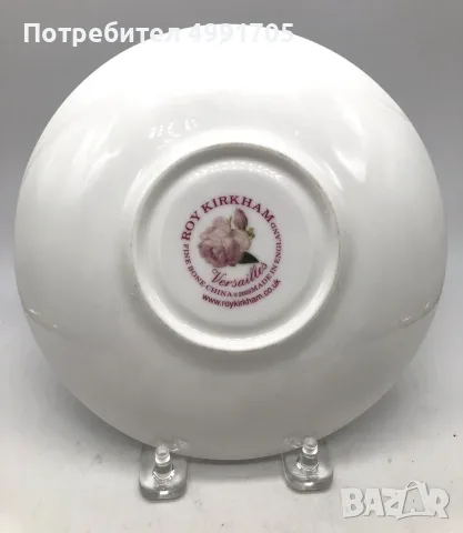 Порцеланов сет на рози, снимка 4 - Сервизи - 56681267