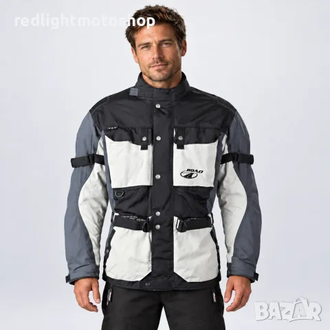 Polo Road Мъжко текстилно мото яке 2XL