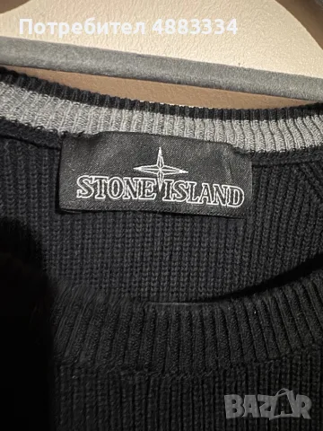 Мъжки пуловер Stone Island., снимка 3 - Пуловери - 56739547