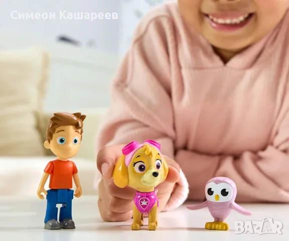Комплект 3 бр фигурки Paw Patrol - Skye, Alex Porter и Lil Hootie