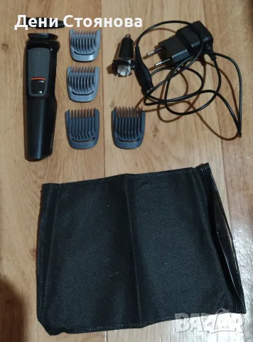 Мултифункционален тример за лице 6 in 1 Philips Multigroom MG371015 Автоматично наточващ