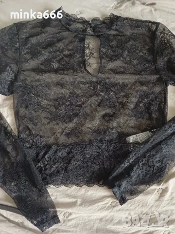 Секси мрежеста блуза.