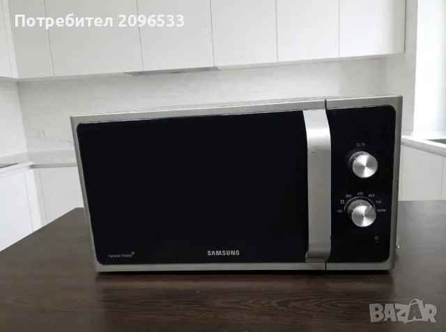 Микровълнова фурна Samsung MS23F301EAS 23L / 800W - Ceramic Inside