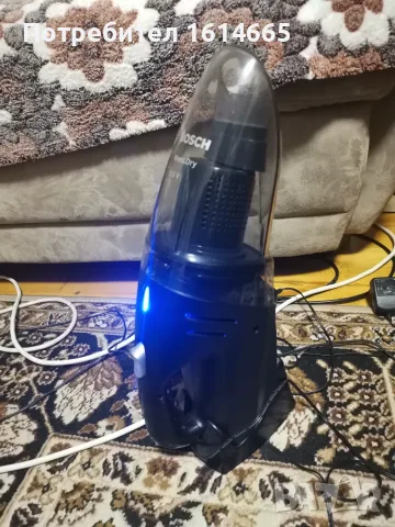 Ръчна прахосмукачка Bosch BKS4033, 9.6 V, Wet&Dry, Зареждаща станция, Черна