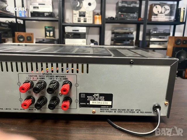 Транзисторен усилвател  JVC, снимка 12 - Ресийвъри, усилватели, смесителни пултове - 56709524