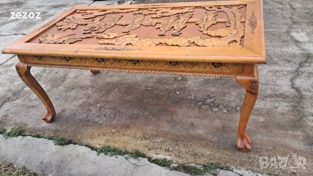 Маса трапезна в азиатски стил, снимка 2 - Маси - 56579913