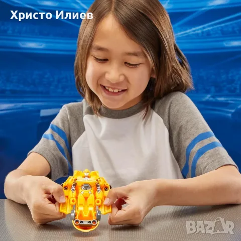 Фигурка Трансформърс Transformers One Robot Battlers Bumblebee 11,5 см, снимка 6 - Фигурки - 56624150