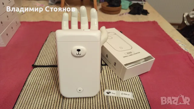 Малък термо-принтер за етикети D30S, снимка 2 - Принтери, копири, скенери - 56615658