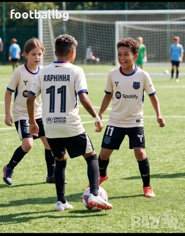Детско юношески футболни екипи RAPHINHA 11 💙⚽️ НОВО сезон 2026-27 година 