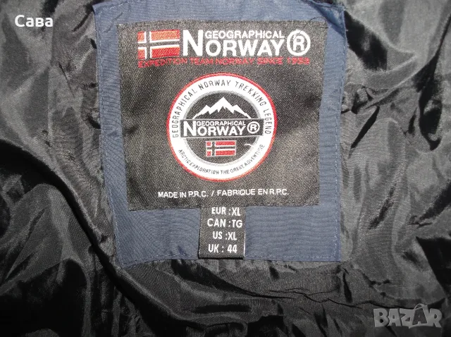 Зимно яке GEO. NORWAY  мъжко,ХЛ, снимка 10 - Якета - 56713657