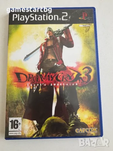 Devil May Cry 3: Dante's Awakening + Devil May Cry 1 Demo за PS2, снимка 1 - Игри за PlayStation - 54251556