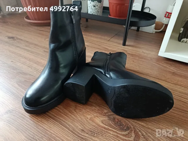 Дамски боти кожа, снимка 7 - Дамски боти - 56700224