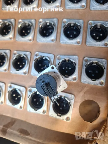 XLR конектори....., снимка 4 - Ресийвъри, усилватели, смесителни пултове - 56629448